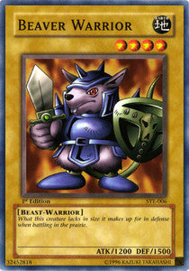 Beaver Warrior - Starter Deck: Yugi Evolution (Common) [SYE-006] Imagen principal del producto
