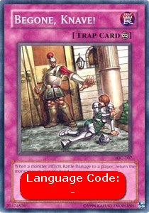 Begone, Knave! (V.1 - Common) - Invasion of Chaos (Common) [IOC-107]
