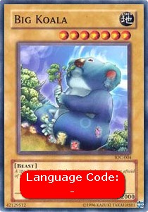 Big Koala (V.1 - Common) - Invasion of Chaos (Common) [IOC-004]