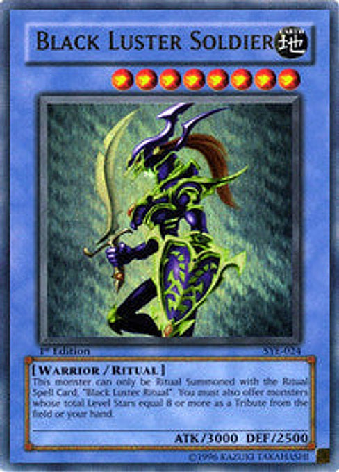 Black Luster Soldier — Starter Deck: Yugi Evolution (SYE-024) Yu-Gi-Oh! card Immagine principale del prodotto