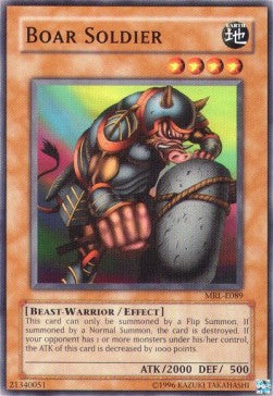 Boar Soldier (V.1 - Common) - Magic Ruler (Common) [MRL-089] Hover Image