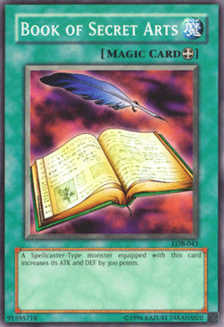 Book of Secret Arts (V.2 - Common) - Legend of Blue Eyes White Dragon (Common) [LOB-043]