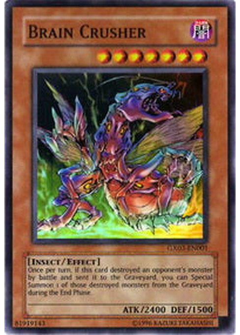 Brain Crusher — GX Spirit Caller Yu-Gi-Oh! card Image principale du produit