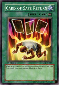 Card of Safe Return - Structure Deck: Zombie Madness (Common) [SD2-018]