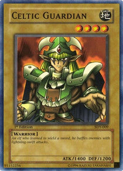 Celtic Guardian — Starter Deck: Yugi (SDY-009) Yu-Gi-Oh! card Imagen principal del producto