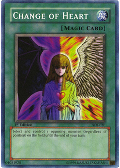 Change of Heart — Starter Deck: Joey (SDJ-030) Yu-Gi-Oh! card Hauptbild