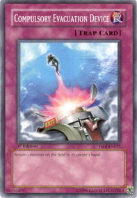 Compulsory Evacuation Device - Structure Deck: Zombie Madness (Common) [SD2-028] Imagen principal del producto