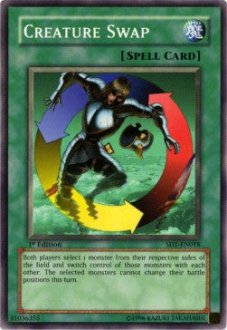 Creature Swap - Structure Deck: Dragon's Roar (Common) [SD1-018] Hoofdafbeelding
