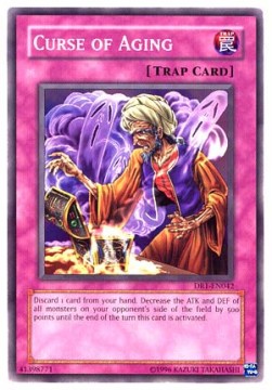 Curse of Aging - Dark Revelation 1 (Common) [DR1-042] Hover Image