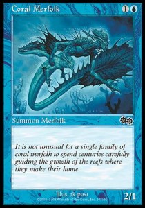 Coral Merfolk - Urza's Saga (Common) [USG-67]
