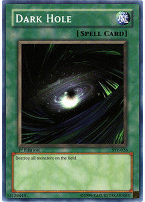 Dark Hole — Starter Deck: Yugi Evolution (SYE-026) Yu-Gi-Oh! card Immagine principale del prodotto