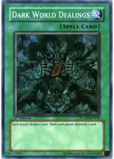 Dark World Dealings — Strike of Neos (STON-038) Yu-Gi-Oh! card Hauptbild