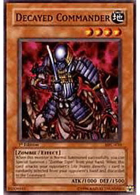 Decayed Commander — Magician's Force (MFC-010) Yu-Gi-Oh! card Imagen principal del producto