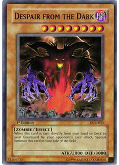 Despair from the Dark — Structure Deck: Zombie Madness (SD2-007) Yu-Gi-Oh! card Main image