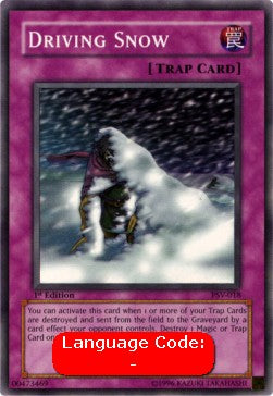 Driving Snow (V.2 - Common) - Pharaoh's Servant (Common) [PSV-018]