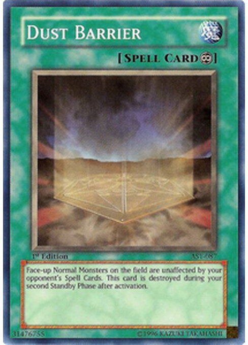 Dust Barrier — Ancient Sanctuary (AST-087) Yu-Gi-Oh! card Immagine principale del prodotto