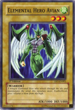 Elemental HERO Avian - Duelist Pack: Jaden Yuki (Common) [DP1-001] Hauptbild