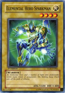 Elemental HERO Sparkman - The Lost Millennium (Common) [TLM-004] Imagen principal del producto