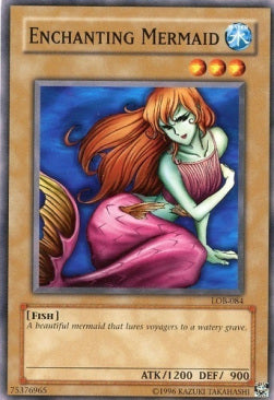Enchanting Mermaid (V.2 - Common) - Legend of Blue Eyes White Dragon (Common) [LOB-084] Hoofdafbeelding
