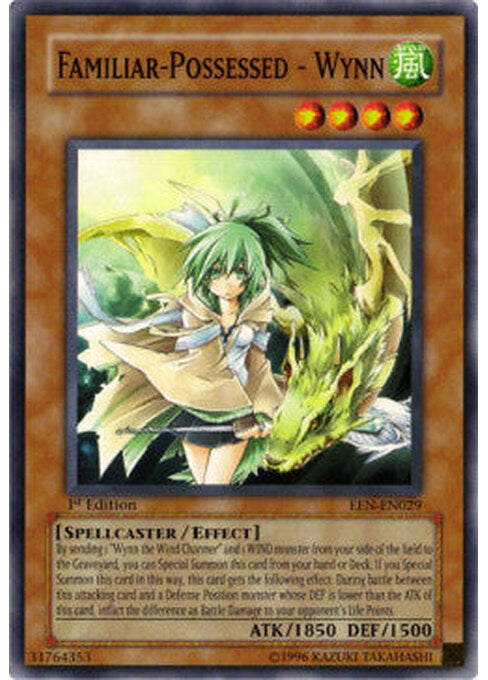 Familiar-Possessed - Wynn — Elemental Energy (EEN-029) Yu-Gi-Oh! card Imagen principal del producto