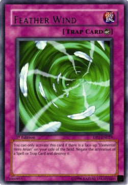 Feather Wind - Duelist Pack: Jaden Yuki (Rare) [DP1-029]