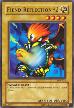 Fiend Reflection #2 (V.2 - Common) - Legend of Blue Eyes White Dragon (Common) [LOB-021] Hoofdafbeelding
