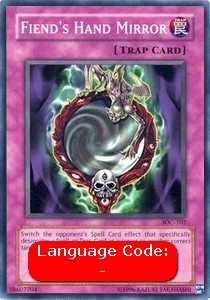 Fiend's Hand Mirror (V.1 - Common) - Invasion of Chaos (Common) [IOC-102] Immagine principale del prodotto