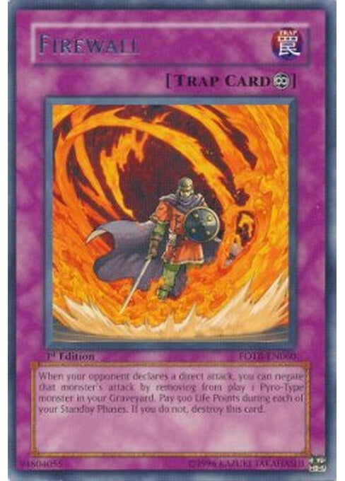 Firewall — Force of the Breaker (FOTB-060) Yu-Gi-Oh! card Hoofdafbeelding