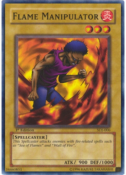 Flame Manipulator — Starter Deck: Joey (SDJ-006) Yu-Gi-Oh! card Image principale du produit