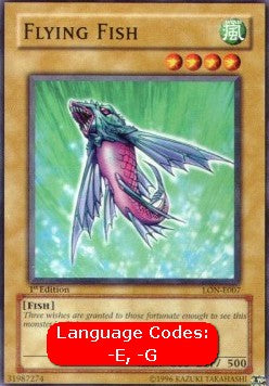 Flying Fish (V.1 - Common) - Labyrinth of Nightmare (Common) [LON-007] Main image
