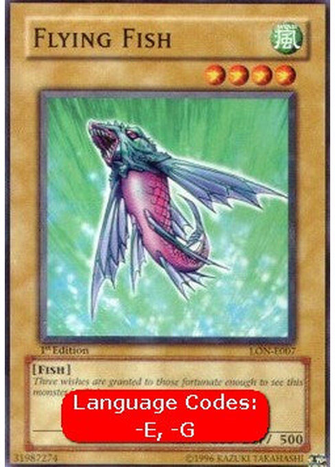 Flying Fish — Labyrinth of Nightmare (LON-007) Yu-Gi-Oh! card Main image