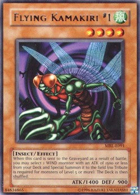 Flying Kamakiri #1 — Magic Ruler (MRL-091) Yu-Gi-Oh! card Hauptbild