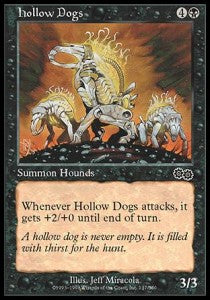 Hollow Dogs - Urza's Saga (Common) [USG-137] Hoofdafbeelding