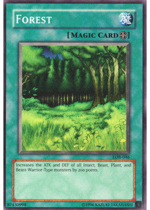 Forest — Legend of Blue Eyes White Dragon (LOB-046) Yu-Gi-Oh! card Imagen principal del producto