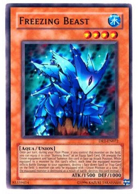 Freezing Beast — Dark Revelation 1 (DR1-072) Yu-Gi-Oh! card Imagen principal del producto