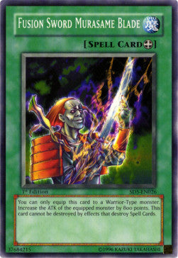Fusion Sword Murasame Blade - Structure Deck: Warrior's Triumph (Common) [SD5-026] Immagine principale del prodotto