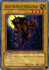 Gazelle the King of Mythical Beasts - Starter Deck: Yugi Evolution (Common) [SYE-013] Hover Image