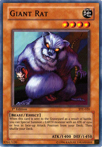 Giant Rat - Starter Deck: Yugi Evolution (Common) [SYE-020] Immagine principale del prodotto