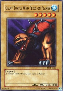 Giant Turtle Who Feeds on Flames (V.1 - Common) - Magic Ruler (Common) [MRL-022] Main image