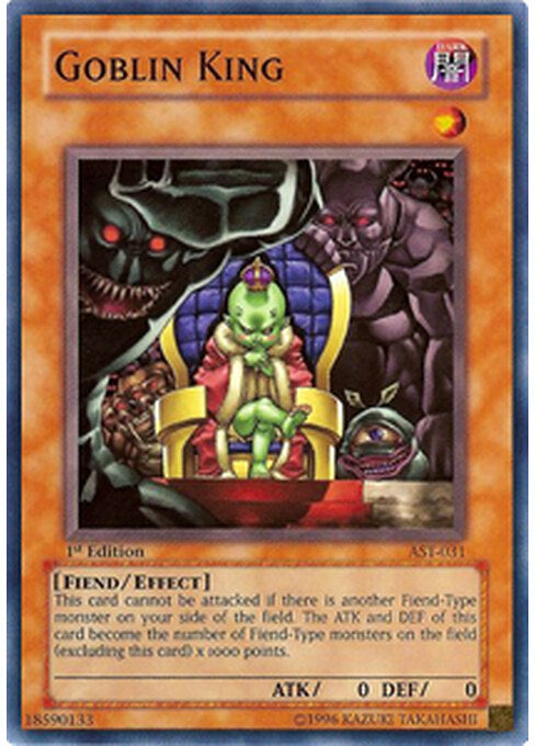 Goblin King — Ancient Sanctuary (AST-031) Yu-Gi-Oh! card Immagine principale del prodotto