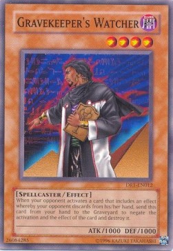 Gravekeeper's Watcher - Dark Revelation 1 (Common) [DR1-012] Imagen principal del producto