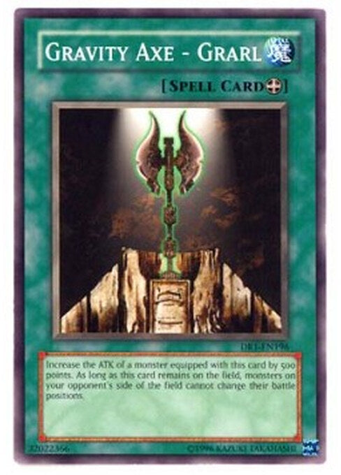 Gravity Axe - Grarl — Dark Revelation 1 (DR1-196) Yu-Gi-Oh! card Immagine principale del prodotto