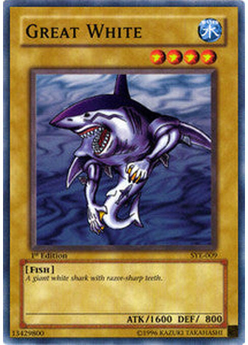 Great White — Starter Deck: Yugi Evolution (SYE-009) Yu-Gi-Oh! card Immagine principale del prodotto
