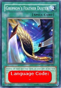 Gryphon's Feather Duster (V.1 - Common) - Invasion of Chaos (Common) [IOC-091] Hover Image