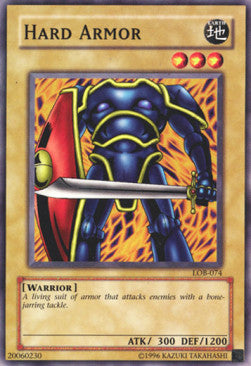 Hard Armor (V.2 - Common) - Legend of Blue Eyes White Dragon (Common) [LOB-074] Hoofdafbeelding