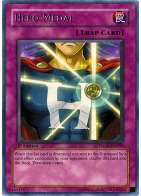 Hero Medal — Strike of Neos (STON-050) Yu-Gi-Oh! card Immagine principale del prodotto