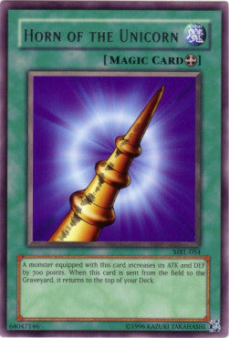 Horn of the Unicorn (V.1 - Rare) - Magic Ruler (Rare) [MRL-054]