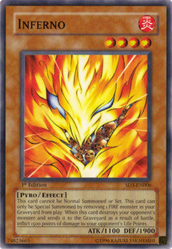 Inferno - Structure Deck: Blaze of Destruction (Common) [SD3-006] Hauptbild