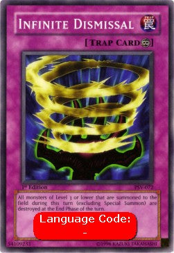 Infinite Dismissal (V.2 - Common) - Pharaoh's Servant (Common) [PSV-072]