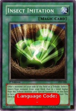 Insect Imitation (V.2 - Common) - Pharaoh's Servant (Common) [PSV-068]